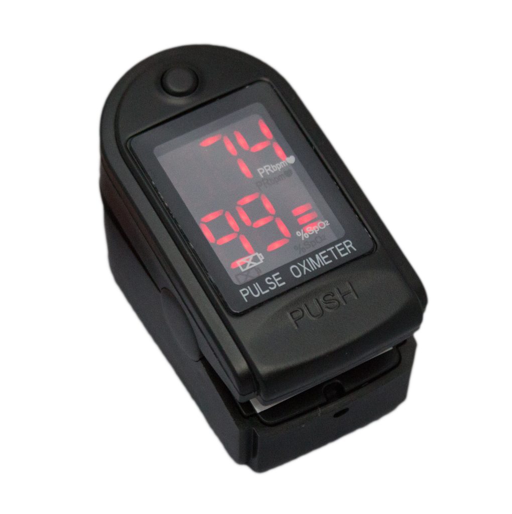 Οξύμετρο δακτύλου CMS50DL Μαύρο