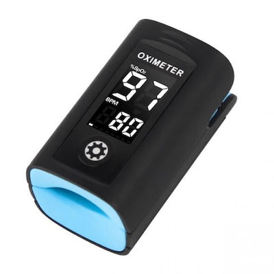 Οξύμετρο Δακτύλου Παλμικό Μαύρο Creative Medical PC-60A