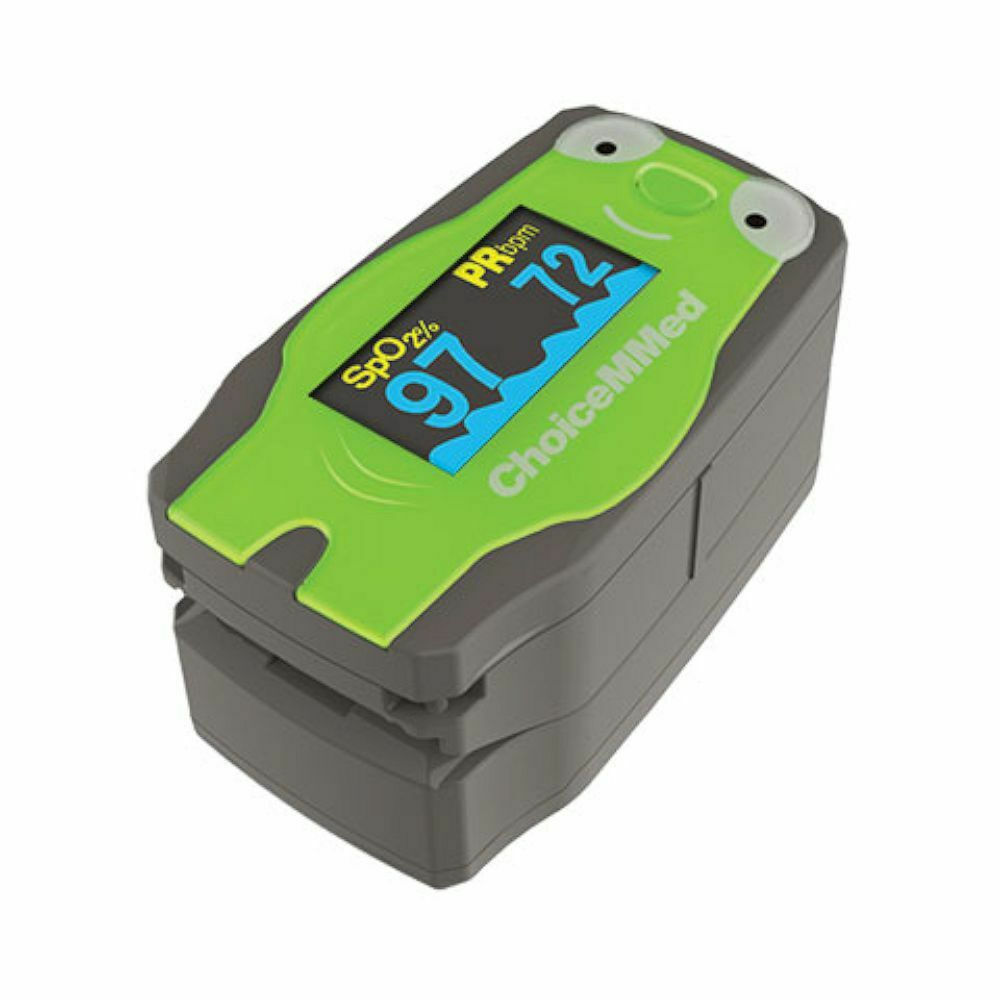 Παλμικό Οξύμετρο Δακτύλου Παιδικό Πράσινο