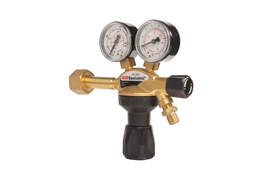 Ρυθμιστής πίεσης φιάλης αζώτου 0-10 bar GCE BaseControl